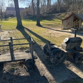 Bild vom Spielplatz anzeigen.