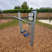 Bild vom Spielplatz anzeigen.