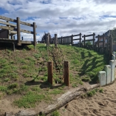 Bild vom Spielplatz anzeigen.