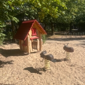 Bild vom Spielplatz anzeigen.