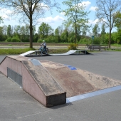 Bild vom Spielplatz anzeigen.