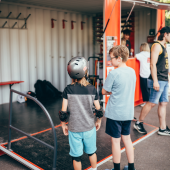 Bild vom Spielplatz anzeigen.