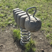 Bild vom Spielplatz anzeigen.