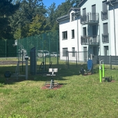 Bild vom Spielplatz anzeigen.