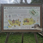 Bild vom Spielplatz anzeigen.