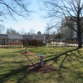 Bild vom Spielplatz anzeigen.