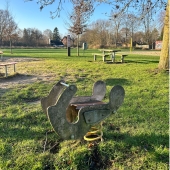 Bild vom Spielplatz anzeigen.