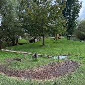 Bild vom Spielplatz anzeigen.