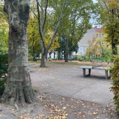Bild vom Spielplatz anzeigen.