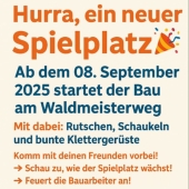 Bild vom Spielplatz anzeigen.