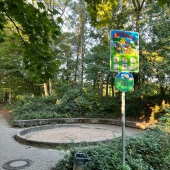 Bild vom Spielplatz anzeigen.