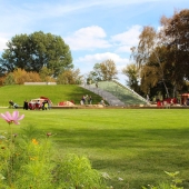 Bild vom Spielplatz anzeigen.