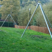 Bild vom Spielplatz anzeigen.